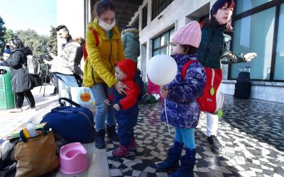 Ucraina: profughi in Italia, solo il 7% nelle strutture